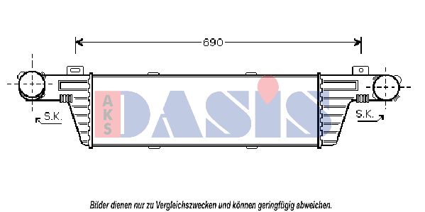 AKS DASIS Starpdzesētājs 127150N